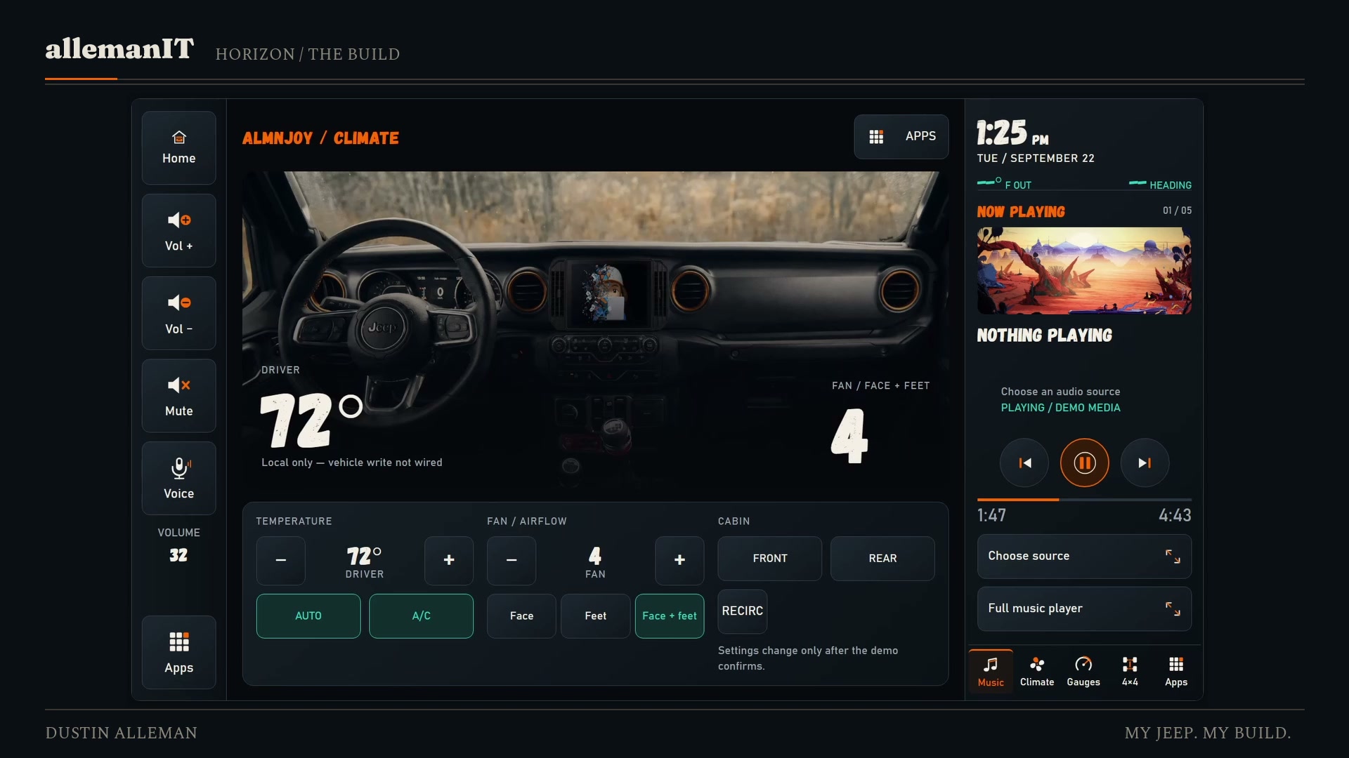 A design screen shown at the end of my finished walkthrough